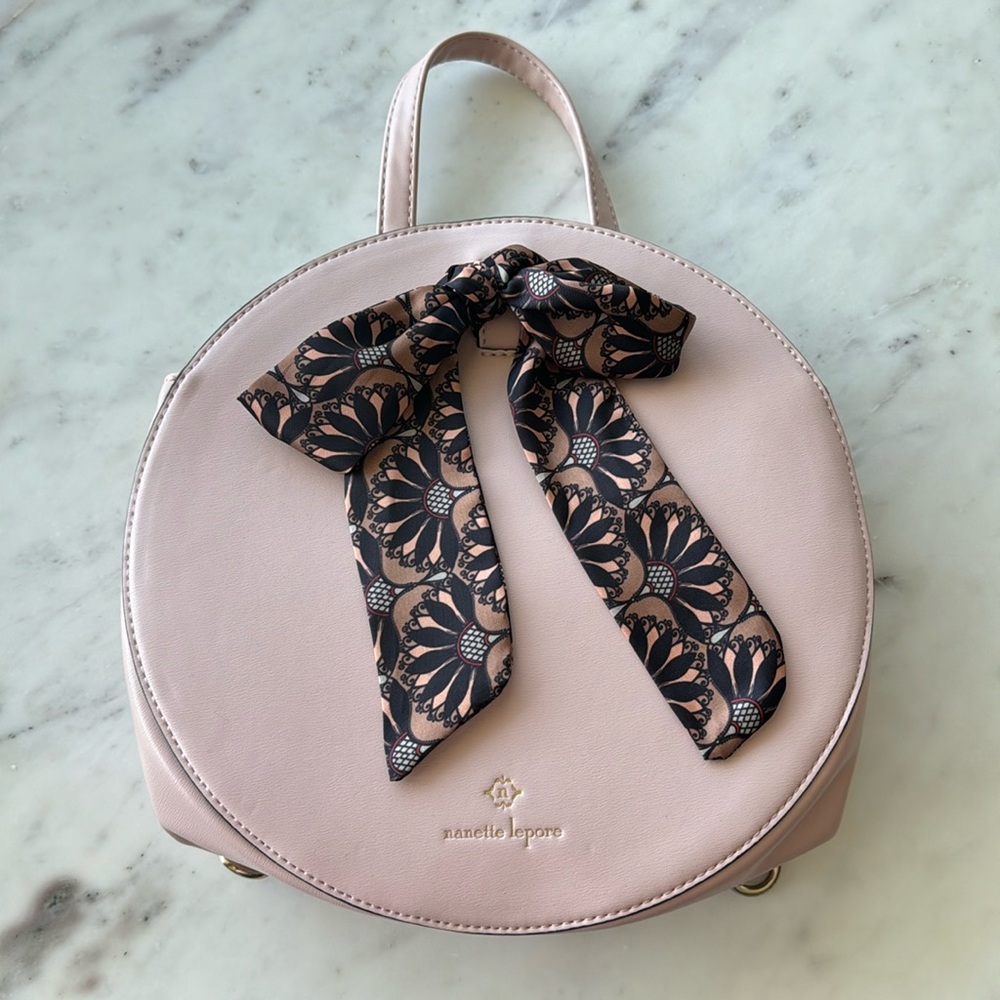 Pink unique convertible bag